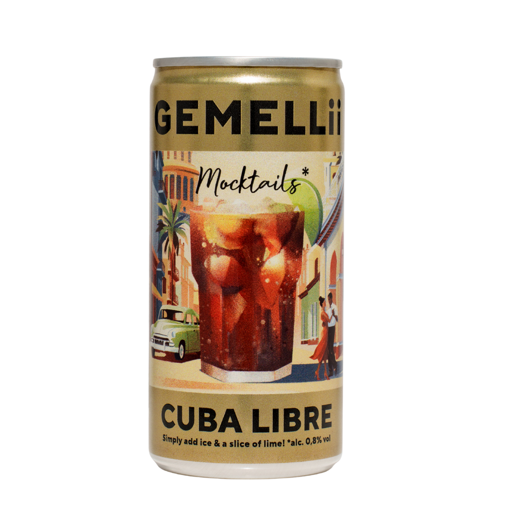 Mocktail Cuba Libre - Cans (12 x 200 ml) – GEMELLii